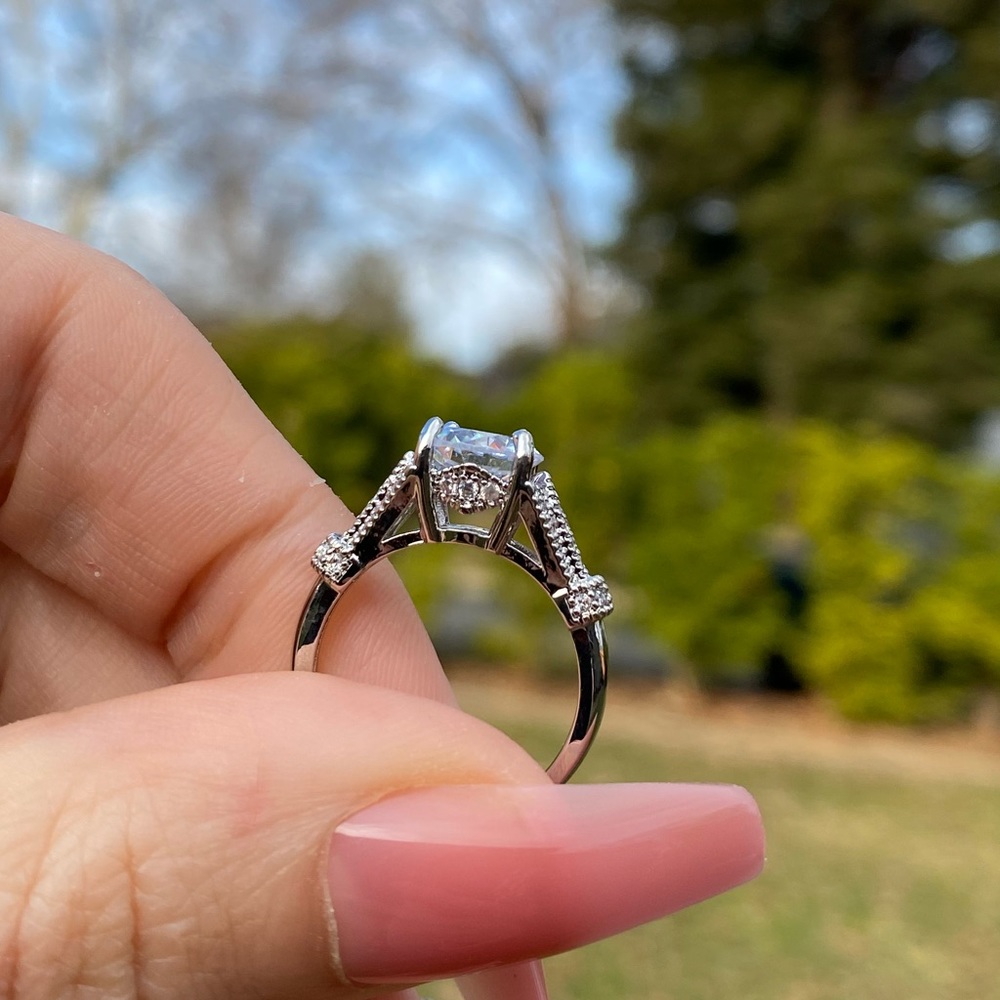 NEW 925 Sterling Silver Beautiful Ring - Picture 8 of 10